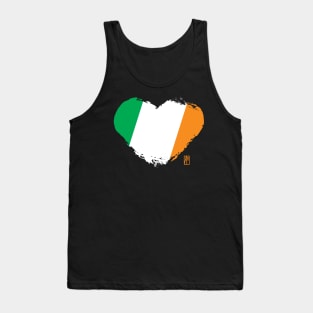 I love my country. I love Ireland. I am a patriot. In my heart, there is always the flag of Ireland. Tank Top